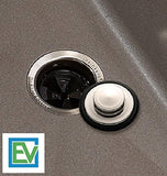 Sink Stopper, Brushed/Stainless Steel Kitchen Sink Garbage Disposal Drain Stopper, Fits Kohler, Insinkerator, Waste King