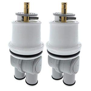 2 PACK Essential Values Universal Shower Cartridge (#RP46074) – Aftermarket Replacement for Delta Faucets Series 13/14 - Made from the Markets Finest Metals & Plastics