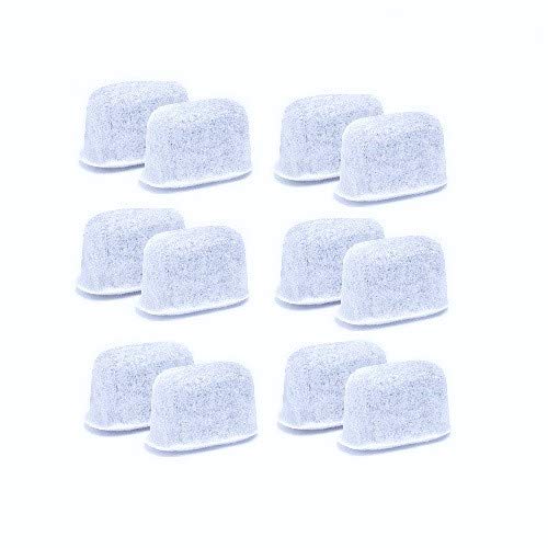 12 Pack Replacement Water Filters For Breville BWF100 – Charcoal Activated by Essential Values