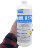 Essential Values Spa Cartridge Cleaner | Pool Cartridge Cleaner (3 Pack, 32oz / 1 Quart / 6 Uses), Made in USA Filter Cleaning Solution