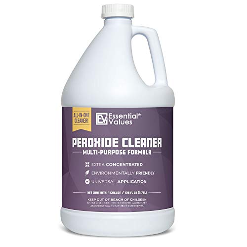 Essential Values Multi-Purpose Peroxide Cleaner (Gallon / 3.78 L) - Extra Concentrated with Citrus Fragrance