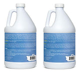 Essential Values DJ’s Party Fog Juice (2 PACK of 1 Gallon) – Produces Long Lasting Medium Fog for Water Based Foggers