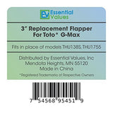 Toto Toilet Flapper Replacement, 3" Aftermarket Flapper For G-Max, THU499S, THU175S & 2021BP Models