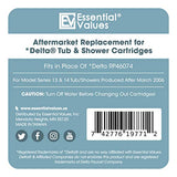 2 PACK Essential Values Universal Shower Cartridge (#RP46074) – Aftermarket Replacement for Delta Faucets Series 13/14 - Made from the Markets Finest Metals & Plastics