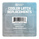 Essential Values 2 Pack Cooler Latch Replacements, Compatible with Yeti & RTIC