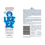 Lice Ice Extra Strength (4 FL OZ), Head Lice Treatment for Kids and Adults, Safe & Non-Toxic Formulation | Family Size – Made in USA