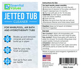 Jetted Tub Cleaner, Whirlpool Tub Cleaner (16oz / 4 uses) For Tubs, Spas, Jet Systems