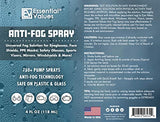 2-Pack Anti Fog Spray for Glasses (4oz), Made in USA | Anti Fog Spray