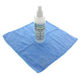 Whiteboard Cleaner Spray, Dry Erase & Chalkboard Cleaning Kit, 8oz Bottle w/ 12x12" Microfiber Cloth By Essential Values