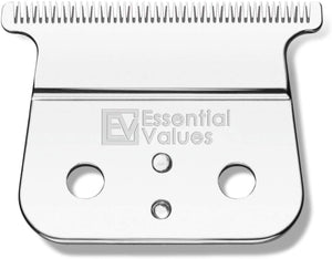 Replacement Blades for Andis Shaver (#04521) - For Models GTO, GTX, GO Hair/Beard Trimmers, Slick Polished Finish - Made from the Finest Carbon Steel by Essential Values