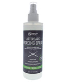 Essential Values Piercing Solution Spray (8 fl oz), Made from the Finest Salts & Aloe Vera - Natural & Gentle on Contact | Heal Piercing Wounds - Made in USA