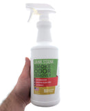 Pot Smoke Odor Eliminator Spray (32oz), for Removing Weed/Cannabis Smells, Keep Unwanted Marijuana Funk Out - Works Best for The Car, Office, Apartment & Home - Barely Legal by Essential Values
