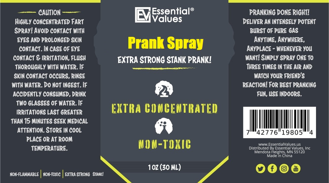Potent Highly Concentrated Fart Spray Extra Strong Stink Prank