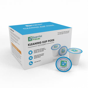 10PK Cleaning & Rinse Pods/K Cup Cleaner For All Keurig Models Including Keurig 2.0