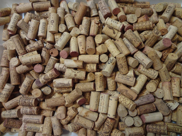 Used Corks - 250PK w/ FREE SHIPPING - Assorted Bulk All Natural corks from around the world w/ No Synthetics